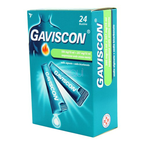 Gaviscon sospensione orale aroma menta